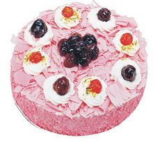 Ankara Çankaya Çiçekçi firma ürünümüz  Şahane tat framboğazlı 4 ile 6 kişilik yaşpasta  tatlı pasta gönderme sitesi